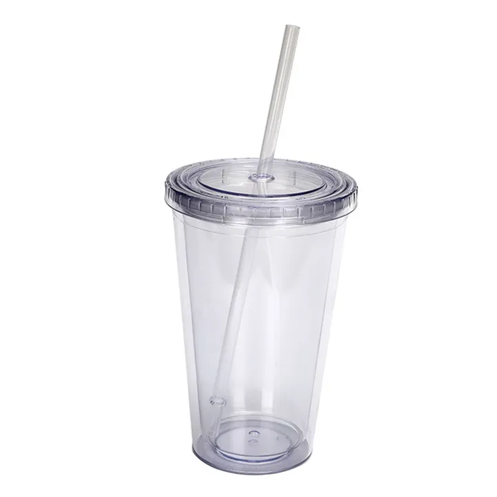 Reusable%20Double%20Layer%20Transparent%20Plastic%20Water%20Cup%20Portable%20Double%20Layer%20Straw%20Cup%20Home%20Classic%20Acrylic%20Water%20Cup%20Coffee%20Cup%20-%20Image%204