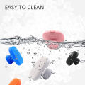 Silicone Face Cleansing Brush Washing Pad Exfoliating Blackhead Remover Facial Deep Cleansing Face Brushes Baby Bath Massager. 