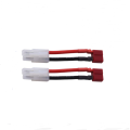 2Pcs 14awg/18awg  4cm Deans T Plug Male Female to Tamiya  EC2 Mini Tamiya Male Female Connector Adaptor Plug for Rc Battery ESC. 