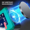 Magnetic Digital Angle Finder with Electronic Laser Gauge Protractor Inclinometer Level Magnets Level Ruler Angle Slope 0-90°.