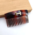 Solid Color Frosted Hair Comb Plastic Teeth Inserted Comb Fixed Combs Invisible Extra Hair Holder Fixed Combs. 