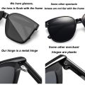 SZTZX New Trend Sunglasses For Women And Men Simple Design Decorative Glasses Car Driving Eyewear Unisex Sun Glasses UV400.