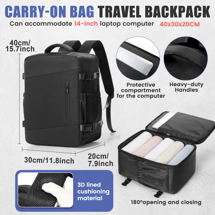 Women's%20Travel%20Backpacks,%20Airplane%20Cabin%20Travel%20Backpack%2040x30x%2020%20for%20Ryanair,%20Laptop%20Bag%20Cabin%20Bag%20Wizz%20Air%20Easyjet%20Travel%20Bag%20-%20Image%203