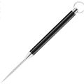 Portable Titanium Alloy Toothpick, Tooth Picking ArtifactSpring Telescopic Toothpick, Keychain Pendant, Self-defenseWeapon. 