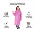 Easy to Carry Emergency Waterproof Raincoat for Men's and Women's Disposable. 