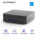 T9 Mini PC Intel Alder Lake N100 Windows 11 Ultra Small Pocket Computer Dual SSD Full Function Type-C 4K 60Hz RGB Output. 