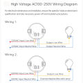 Tuya ZigBee/WiFi 24G MmWave Human Presence Sensor AC100-250V Ceiling Motion Static Detector with Luminance Monitoring Smart Life. 