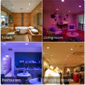 RGB LED Downlight AC 10W/15W Ceiling Light AC 110V 220V Dimmable Downlight Recessed Led Spot Lamp With IR Remote Control Lamp. 