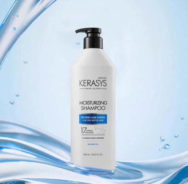 Kerasys Hair Clinic System Moisturizing Shampoo 600ml | Daraz.com.np