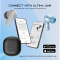 (New Launch) Ultima Atom Buds 2 | Powered by Ultima Supreme Sound | 120 Hrs Total Playtime | 50ms Latency | Bluetooth V5.4 | Ultima Link App Support | ANC upto 32 dB | Quad Mic | Low Latency Game Mode | Multi-Point Connectivity. 