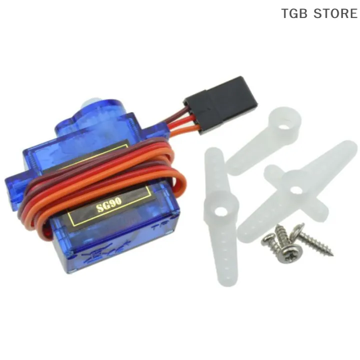 1/3Pcs%205V%20180%C2%B0/360%C2%B0%20Digital%20Servo%20RC%20Car%20Robot%20Arm%20Arduino%20Starter%20DIY%20Project%20SG90%209G%20Micro%20Servo%20Motor%20-%20Image%204