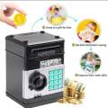 Electronic Money Saving Box Piggy Bank Mini ATM Password Money Bank Till. 