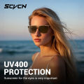 SCVCN UV400 Protection Glasses Hiking Goggles Polarized Riding Eyewear Fishing Sunglasses Men Women Sports Cycling Eyewear. 