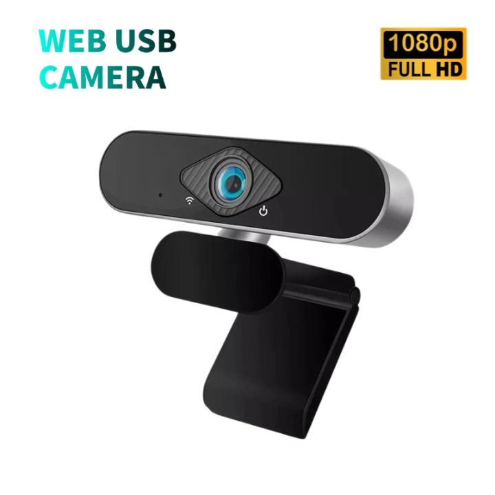 Wodexun 1080P Webcam With Microphone USB HD Digital Web Camera 150° Wide Angle Laptop Computer Webcast Zoom YouTube