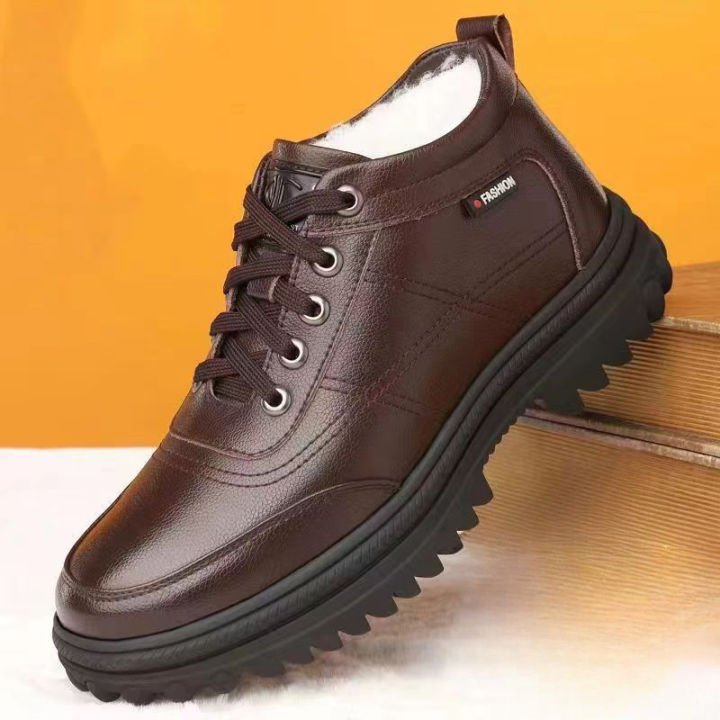 New%20Winter%20Men's%20boots%20Thickened%20Versatile%20Cotton%20Shoes%20Casual%20Padded%20Snow%20Boots%20Male%20Leather%20Shoes%20Outdoors%20non%20slip%20Shoe%20Botas%20-%20Image%203