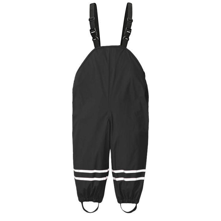 Children's%20Novelty%20Solid%20Color%20Pocket%20Fashion%20Raincoat%20Fashion%20Boy%20and%20Girl%20Adjustable%20Strap%20Beach%20Long%20Romper%20-%20Image%202