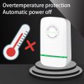 Green Energy-saving Electrical Socket Adapter Compatible with USA and Europe. 