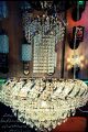 New Jhoomer 10 Light Crystal Fanoos For Ceiling. 