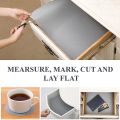 Anti-Slip Plastic Sheets for Kitchen Cabinets EVA Shelf Liners for Kitchen Shelves Drawers Fridge Cupboard Super Strong Kitchen Shelf Sheets Mat Roll (Size: 45x150cm). 