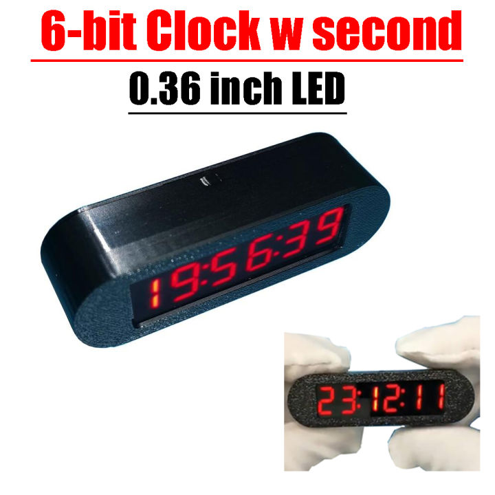 6 Bit Clock Display 6bit Clock W Second 0.36