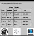 Grey Waterproof Fitted Sheets , Mattress Protectors All Size Available. 