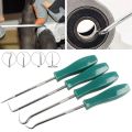 Motorcycle 4Pcs/set 135mm Car Pick Hook Set Gasket Puller Removing Repair Tools Screwdriver Set Oil Seal O-Ring Seal Accessories. 