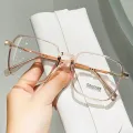 Square Blue Light Blocking Glasses Man And Women Black Oversized Optical Eyeglasses Vision Spectacles Big Frame Computer Eyewear. 