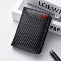 Men's Wallet Vertical Multi Card Small Wallet Driver's License Youth Mini Student Change Bag Card Bag. 