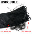 10-50MM Flat Elastic Bands Black White Nylon for Pregnant Baby DIY Sewing Garment Trousers Bags Accessories.