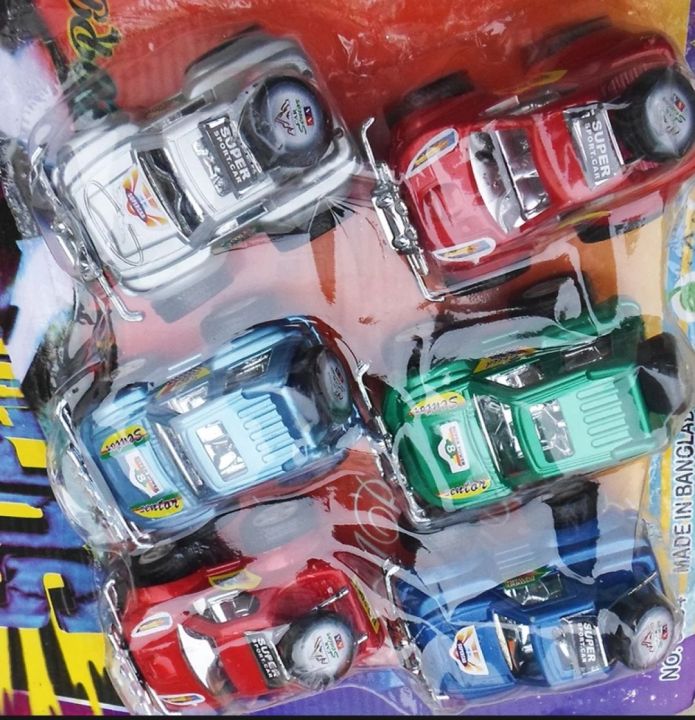 Toys%20Pull%20Back%20Vehicles%20Car%20Toy%20Play%20Set%20Friction%20Powered%206%20pis%20-%20Image%207