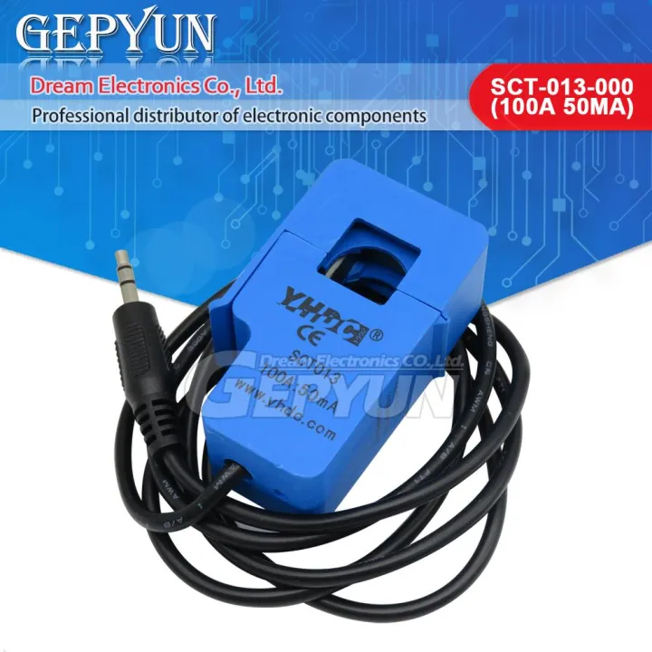 SCT-013-000 100A 50MA Open-Close current transformer SCT013 Non ...