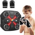 Music Boxing Machine Sport Toys for Kids,Wall Mounted Bluetooth Smart Punching Target Toys,Electronic Training Pad Toy with Boxing Glove,Ideas Toys for Boys Girls Kids 3 4 5 6 7 8 9 10 11+ Years Old. 