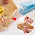 Mini Heat Bag Packaging Sealer Portable Plastic Bag Clip Sealing Machine Food Storage Seal Snack Sealing Kitchen Gadgets. 