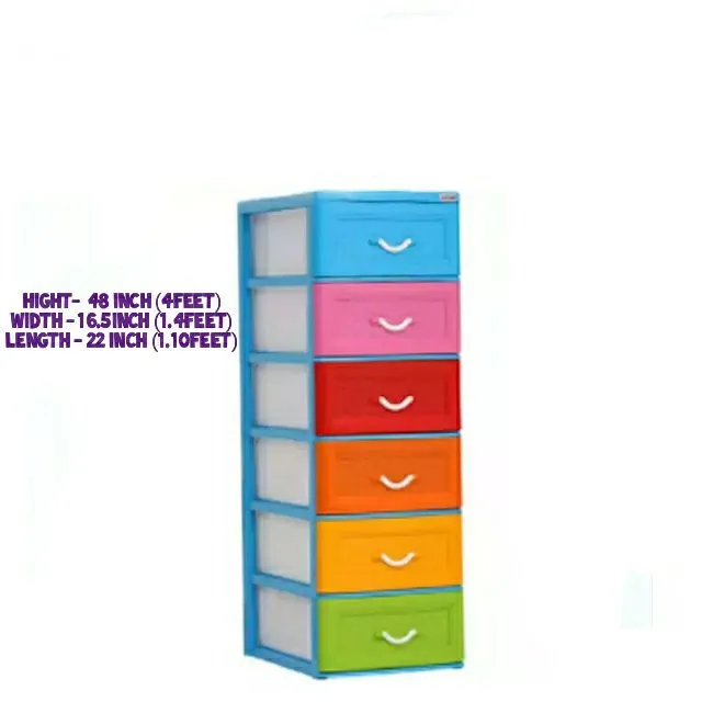 Plastic%20Drawer%20Baby%20Cupboard%20DAMRO%206pcs%20-%20Image%205