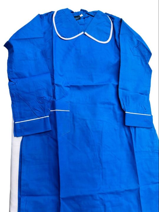 Blue white School Uniforms Shalwar Kameez Uniform For Girls