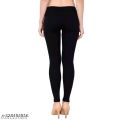 LEGGINGS for women gym lycra 4 way cotton pants stretchable garments. 
