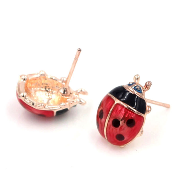 1Pair%20Insert%20Earrings%20Exquisite%20Paint%20Stud%20Earrings%20Red%20Oil%20Ladybug%20Ear%20Studs%20Fashion%20Handmade%20Animal%20Rhinestone%20Female%20Jewelry%20-%20Image%203