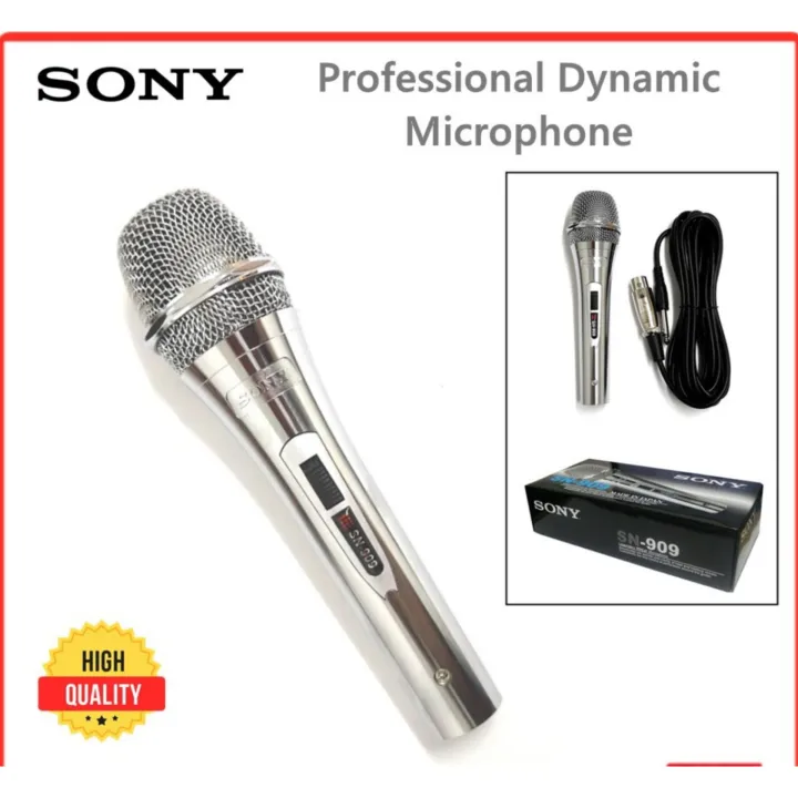 Sony%20SN-909%20Dynamic%20Unidirectional%20Microphone%20-%20Image%202