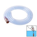 3/4" Siphon Hose, 6FT Shaker Siphon-Pump For Gas/Fuel/Water Transfer Parts-Accessories White High Universality Fitment. 