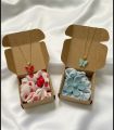 mini cute gift box for friends birthday cute small gift box under budget gift pack gor girls scrunchi lip glose/clip and locket friendship day gift. 