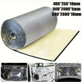 200x50/40x25cm Car Noise Deadening Mat Sound Proofing Deadener Heat Insulation Mat Hood Closed Cell Foam Vehicle Accessories.