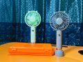 JYSUPPER Mini Fan with light model 2320 4 hours Backup.