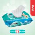 Rocket Baby Wipes (72 pcs) 6 Packs. 