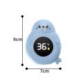 JUSTLANG Blue Seal Baby Bathtub Shower Water LED Thermometer Baby Safe Temperature Sensor Floating Waterproof Baby Cartoon. 