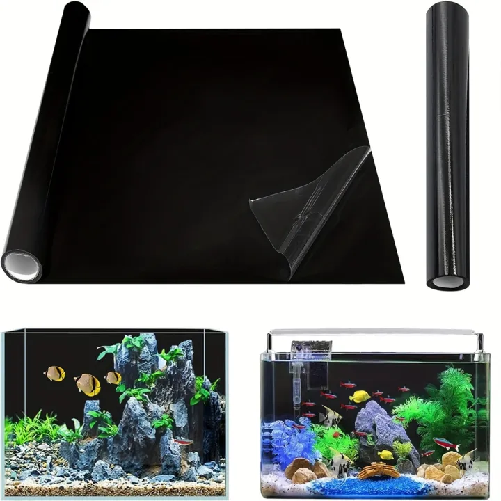 Black%20Aquarium%20Background%20Static%20Cling%20Fish%20Tank%20Backdrop%20PVC%20Film%20Shading%20Blackout%20Wallpaper%20Removable%20No%20Glue%20Waterproof%20Decor%20-%20Image%203