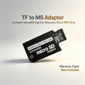 MINI Memory Stick SDHC TF to MS Pro Du Adapter for PSP Camera MS Pro Duo Card Reader High-Speed Converter. 