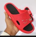 High Quality Nylon Chappal for Ladies, Soft Plastic House Slippers with Ribbons, Comfortable and Stylish. 
