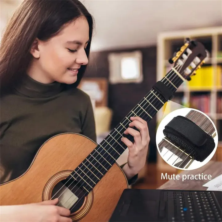 Miwayer%20Guitar%20Fret%20Strings%20Mute%20Noise%20Damper%20Mute%20Wraps%20Black%20Guitar%20Beam%20Tape%20for%20Guitars,%20Bass,%20and%20Ukulele%20-%20Image%204