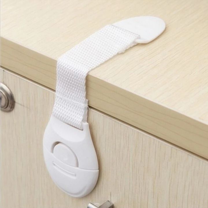10pcs%20Child%20Safety%20Cabinet%20Lock%20Baby%20Proof%20Security%20Protector%20Drawer%20Door%20Cabinet%20Lock%20Plastic%20Protection%20Kids%20Safety%20Door%20Lock%20-%20Image%202