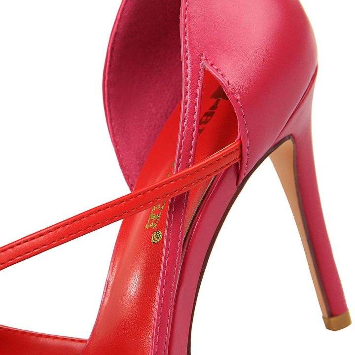 Women%20Novel%20Patchwork%209.5cm%20High%20Heels%20Pumps%20Female%20Elegant%20Cocktail%20Party%20Dress%20Shoes%20Lady%20Chic%20Strap%20Pointed%20Toe%20Red%20Shoes%20-%20Image%205